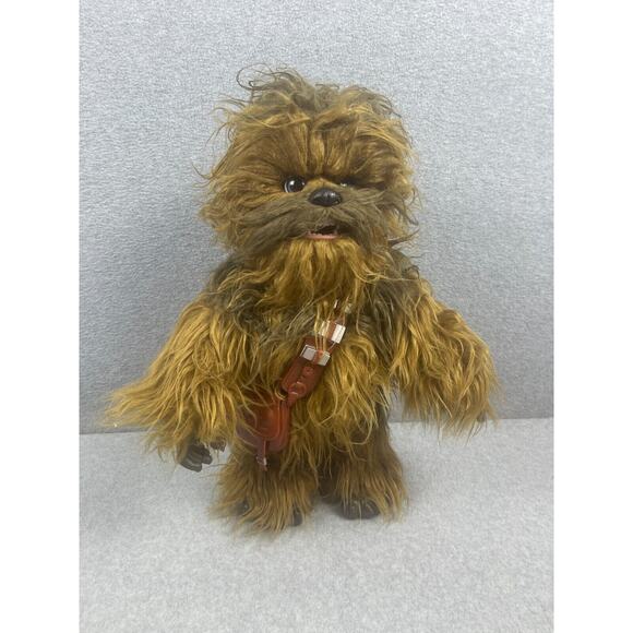 FurReal Star Wars Ultimate Co Pilot Chewie Interactive 16” Chewbacca Plush Works - Picture 1 of 7